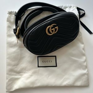 Gucci Marmont belt bag. Like new!